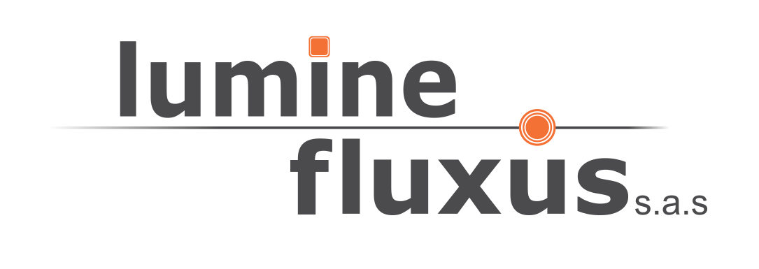 Logo Lumine Fluxus Blanco